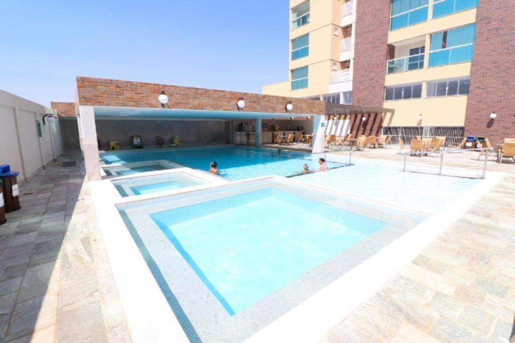 Piazza Diroma Acqua Aparthotel Caldas Novas Exterior photo